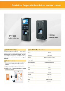 NIDEKA Biometric Door Access System 